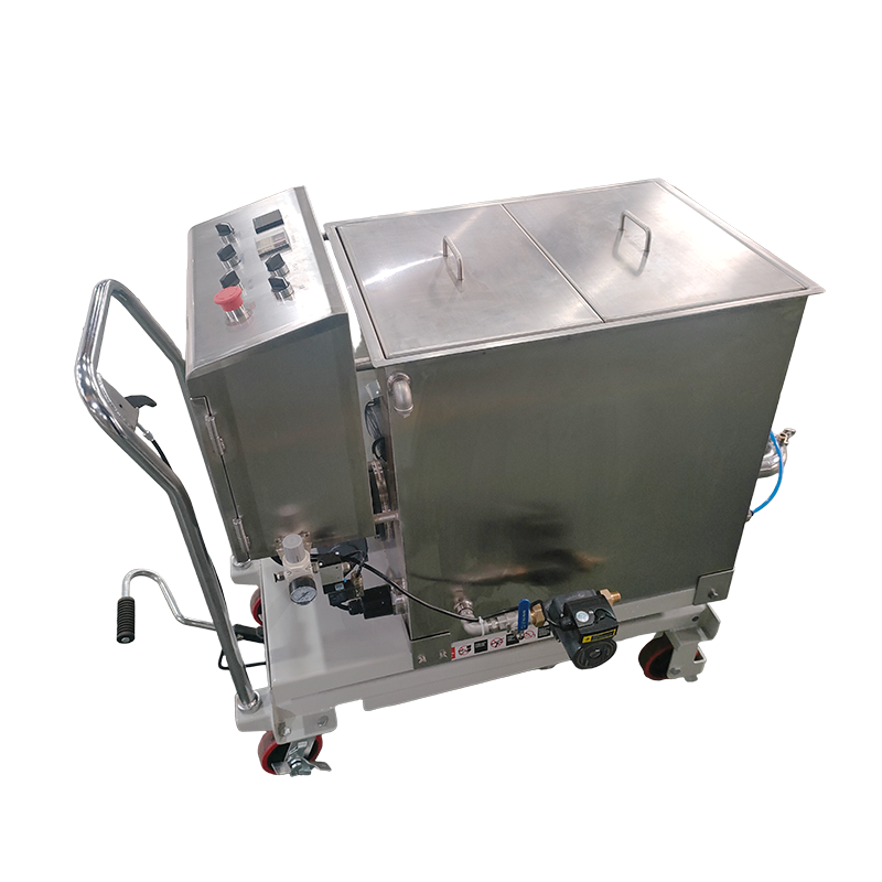 Máquina de pulverização móvel de chocolate