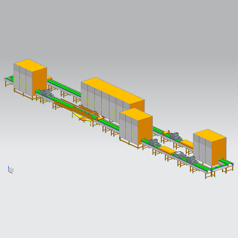 Linha de produção modular totalmente automática de chocolate