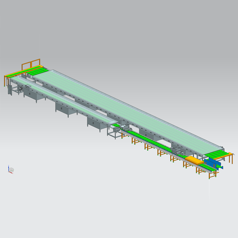Linha de produção modular totalmente automática de chocolate